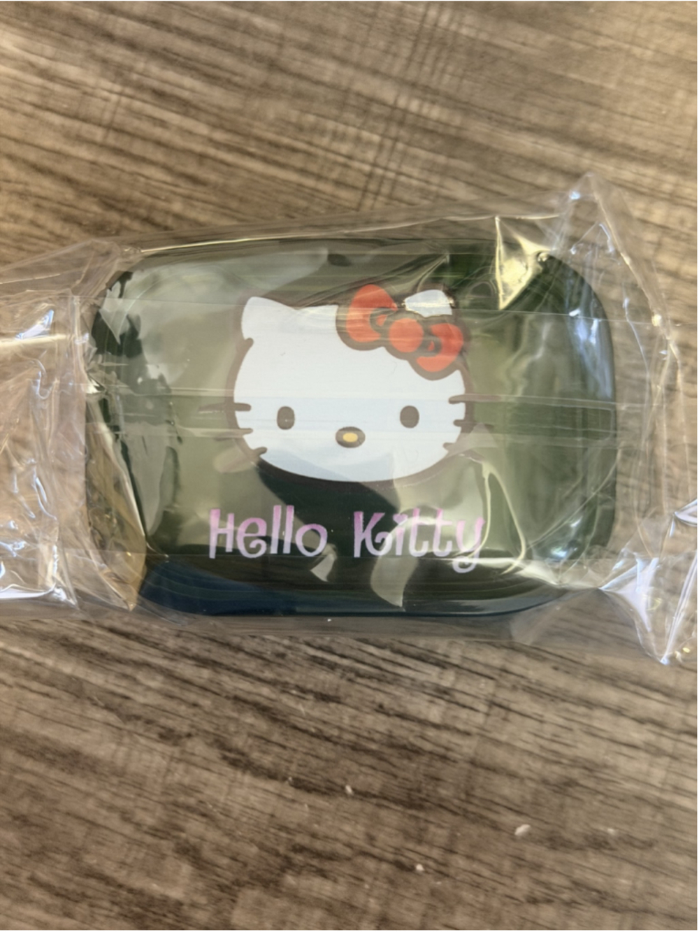 #HK-336 Hello Kitty 3 compartment Pill Box - Green Color